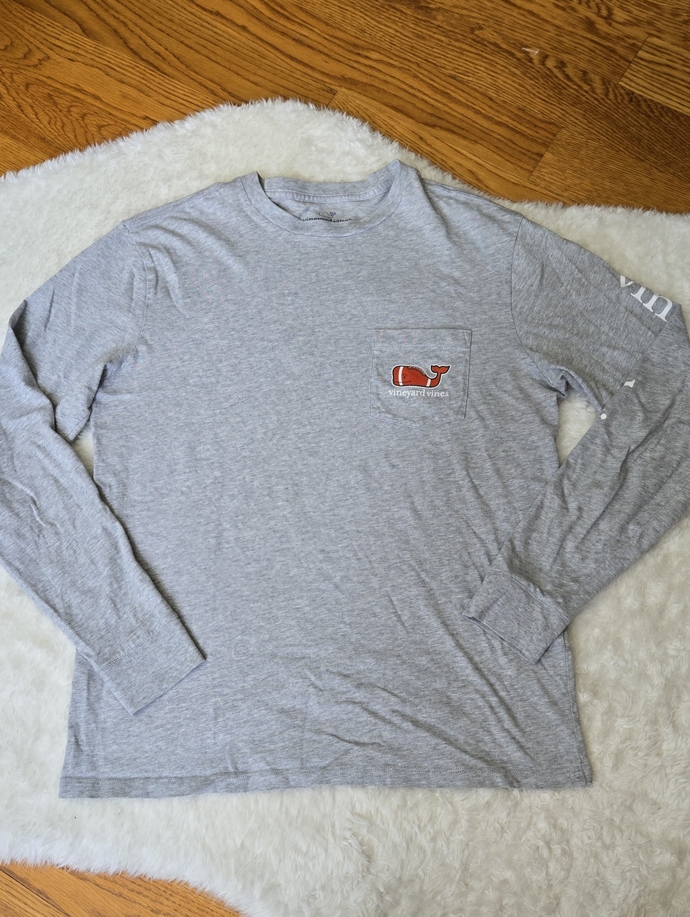 Vineyard Vines Long Sleeve Shirt, Unisex Small